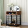 Furniture Dog Crates for small dogs Wooden Dog Kennel Dog Crate End Table, Nightstand