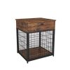 Furniture Dog Crates for small dogs Wooden Dog Kennel Dog Crate End Table, Nightstand